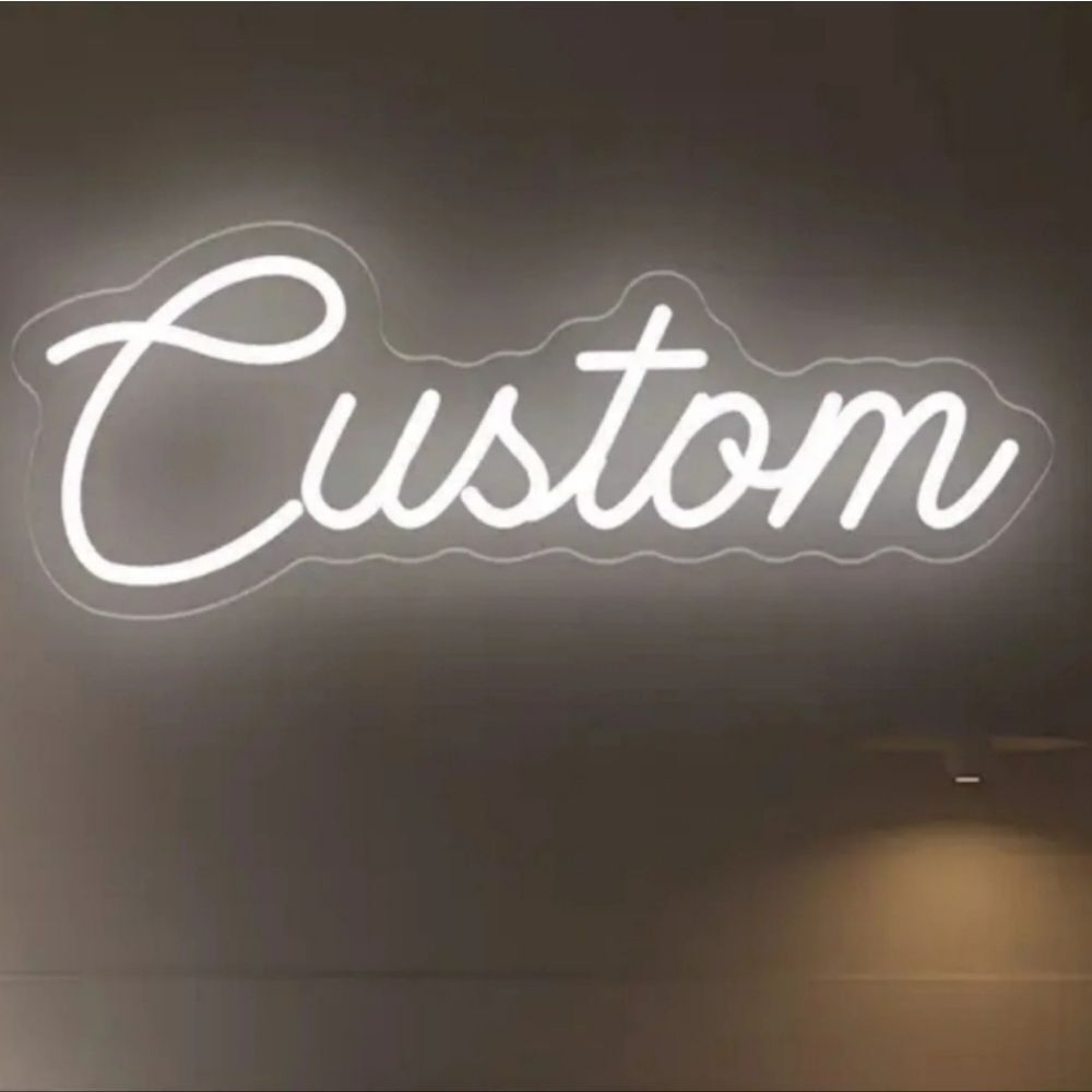 Personalized Custom Red LED/ Neon Light Up Sign "Reed" - Picture 3 of 3